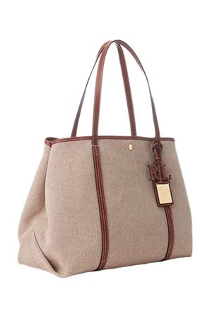 Emerie Tote-Tote-Extra Large-Crss Dye Cnvs/Nt Sm LAUREN RALPH LAUREN | Tote | 431920062002